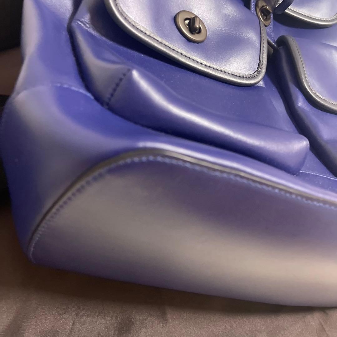 COACH Men's Blue Backpack C2902 #QYGQ6A