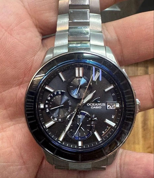 CASIO OCEANA OCW-S4000D-1AJF, one of 3,000 Edo Kiriko Glasses in the Wor #QY2SWJ