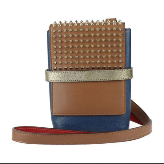 Christian Louboutin Benech Reporter Leather Shoulder Bag #QYI096