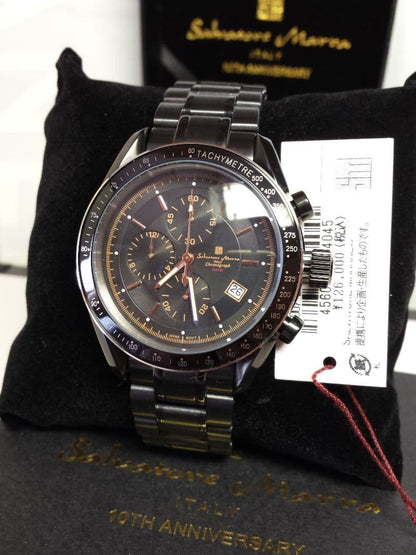 IP coating full black / Center chronograph installed Production model #PF262E
