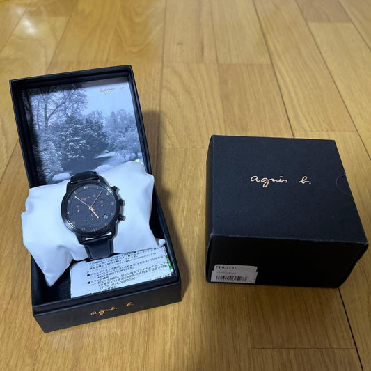 Agnès b. Christmas Edition Watch #QYAXT9