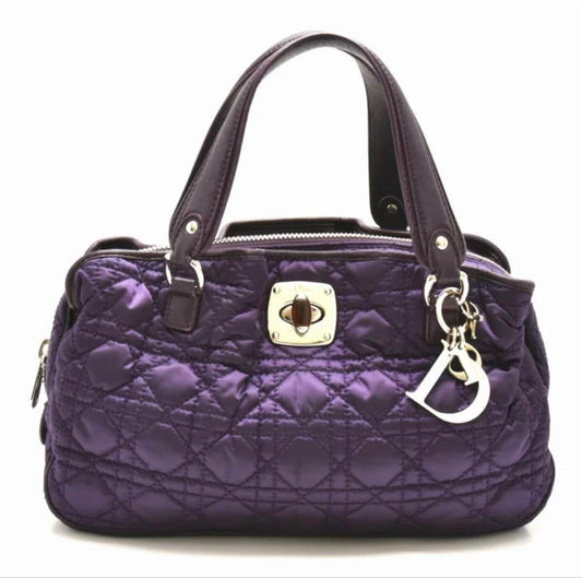 Christian Dior quilted handbag, purple #QY0W85