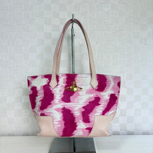Vivienne Westwood calfskin handbag with orb logo #QY3FHJ