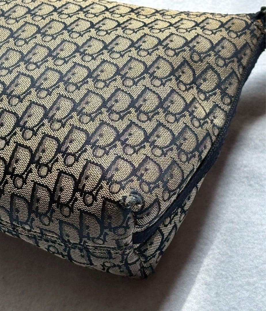 DIOR Hard to Find Item: Christian Dior Trotter Navy Leather #QY5EBL