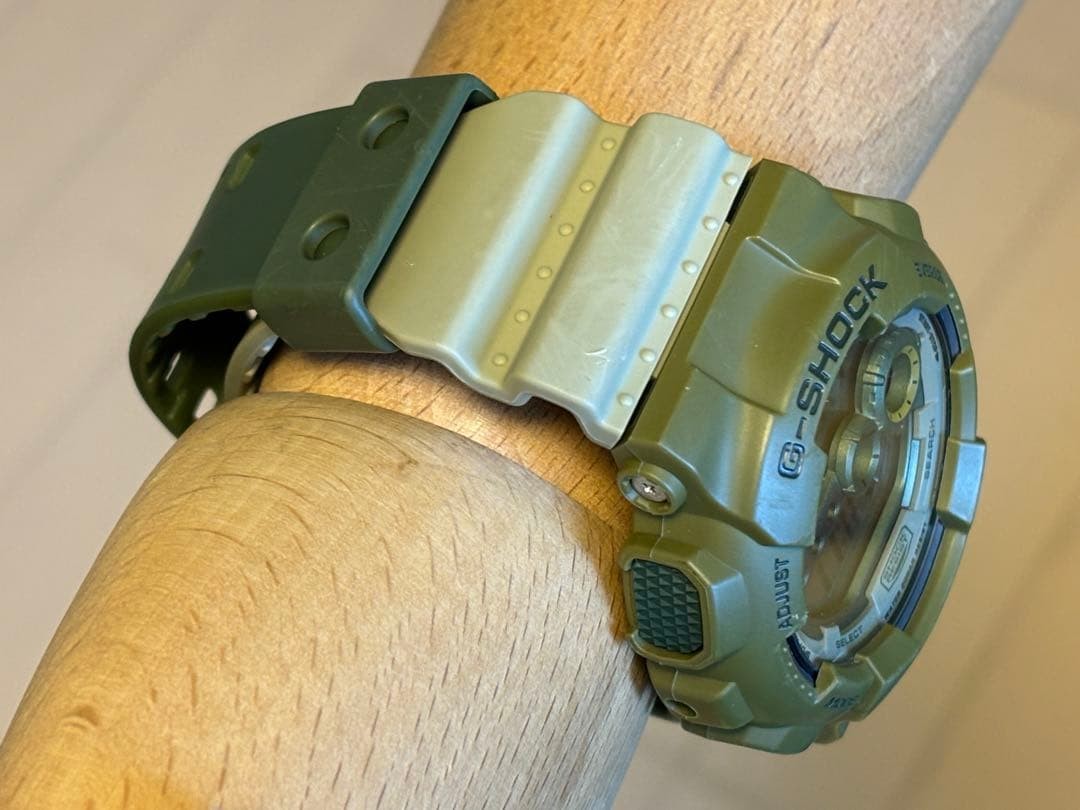 G-SHOCK GD-100PS Nakano Shiro Military Khaki Limited Watch Big Case #QYK5G9