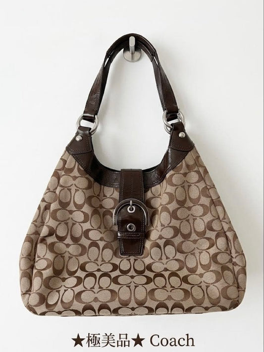 Coach handbag with cover #QY8T1W