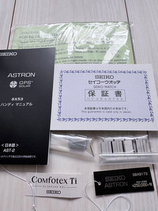 Seiko Astron SBXB173 Wristwatch #QY00FP