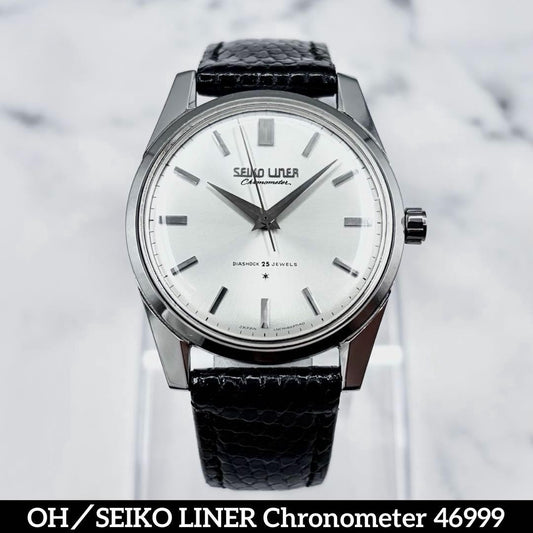 Beautifully serviced SEIKO Liner Chronometer manual winding watch. #QYG3FD