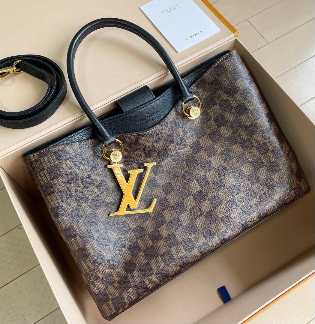 LOUIS VUITTON Riverside Epi Leather Handbag #QY69IJ