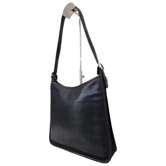 COACH Old Coach Shoulder Bag, Black #QYBSP4