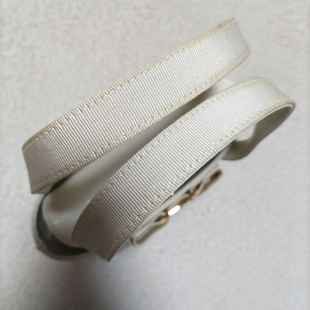 FERRAGAMO Ferragamo Vara Ribbon Gold Hardware Grained Leather Bucket #QY7I77