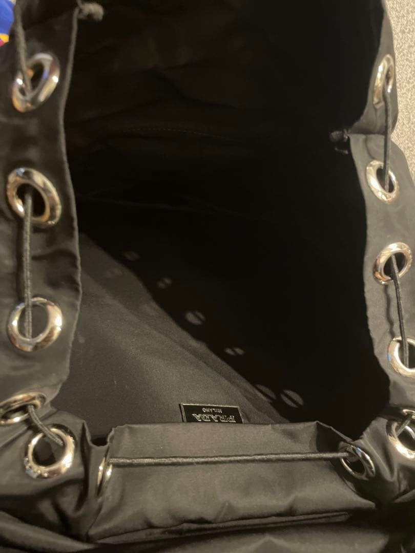 PRADA Black Backpack Nylon #QYFNOB