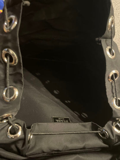 PRADA Black Backpack Nylon #QYFNOB