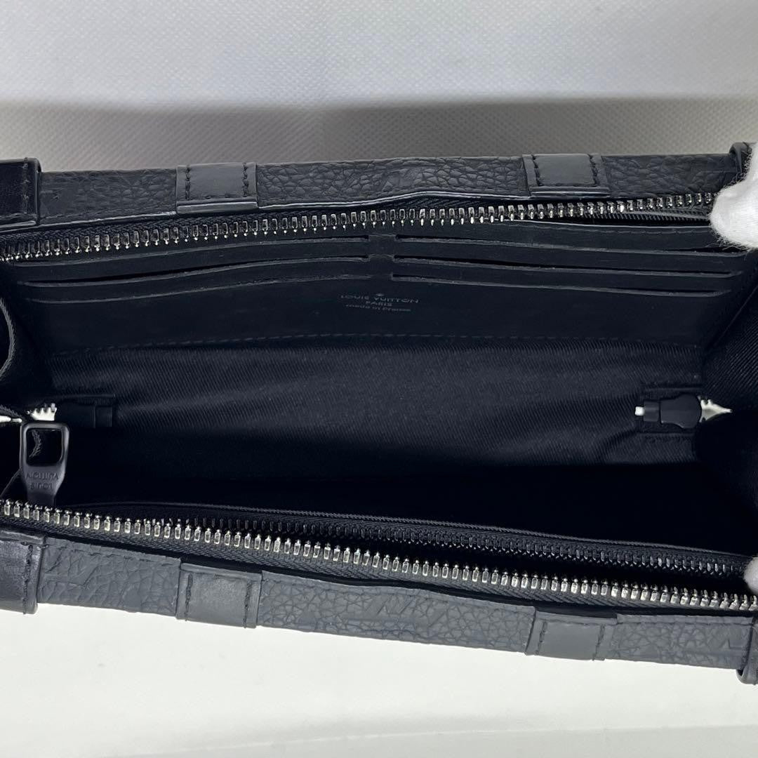 LOUIS VUITTON Trunk Wallet Bag Monogram Men's Black M80224 #QY0V5F
