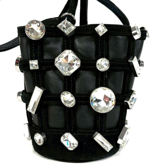ALEXANDER WANG handbag ROXY rhinestone bejeweled #QYAB5O