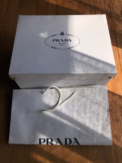 PRADA TESSUTO+VITELLO BALTICO TU bag #QYKD92