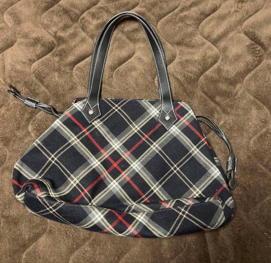 Vivienne Westwood checkered handbag, black and red #QYI1FV