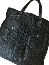[MiuMiu] Black quilted tote bag/Archive (Classic)