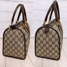GUCCI handbag, PVC, Sherry line #QYIV8H