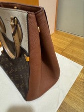 LOUIS VUITTON Monogram Fold Tote Brown #QYIOQE