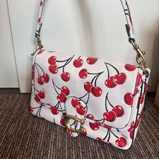 COACH Cherry Pattern 2-Way Bag #QY13EE