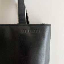 Miumiu Archive Leather Tote Hand Bag