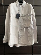 Louis Vuitton Bleached Denim Shirt with Removable Pocket New Unused