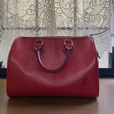 LOUIS VUITTON Epi Speedy Red #QY1YTS