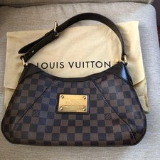 LOUIS VUITTON Damier Thames GM Shoulder Bag #QY61DK