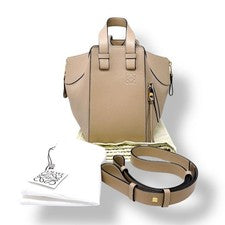 Loewe Hammock Bag Small Handbag 387.30.S35 Sand #QY68ZL