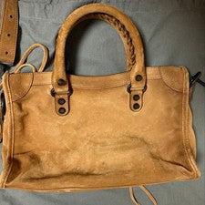 Balenciaga Le City Suede Bag #QY9W1R