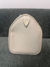 LOUIS VUITTON Epi Speedy 25 Vanilla #QY68MO
