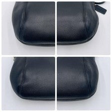 Old Coach Shoulder Bag, Glovetanned Leather, Black h228 #QY5SSN