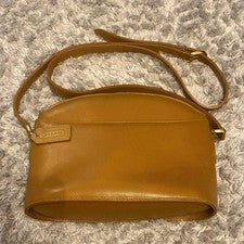 OLD COACH Classic Coach Shoulder Bag, Brown Leather #QY00KJ