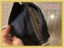 FENDI Mamma Bucket Denim (Early Classic) #QY8TEY