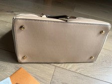 TOD'S Dcube Dbag Tricolor Beige 2-way bag #QY01CO