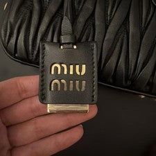 miumiu Arcadi Materasse leather bag almost unused