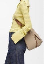 Loewe Hammock Small Sand Mink Greige #QY7JLU