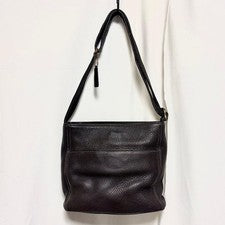 COACH Old Coach Sonoma Leather Shoulder Bag, Dark Brown #QY6NHP
