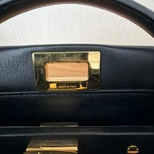 Peekaboo Mini Fendi Black #QYDJ10