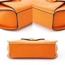 Cartier Panthère handbag, orange, with box and authenticity card. #QY0W5A
