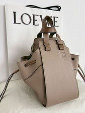 LOEWE Hammocks Small Drawstring Sand Mink Women #QYCGXV