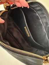 miu miu Matelasse shoulder bag black
