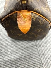 Louis Vuitton Monogram Speedy M41526 VI0912 with padlock and key #QY98O4