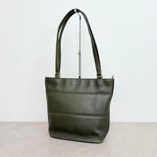 Old Coach shoulder bag/tote bag, khaki #QY5SVQ