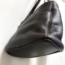 COACH Old Coach Sonoma Leather Shoulder Bag, Dark Brown #QY6NHP