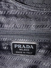 PRADA Tessuto Nylon Bag, Black, Classic #QYDR3M