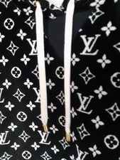 Xl Fitting Only Louis Vuitton Hard to Find Monogram Parker Belloa Black