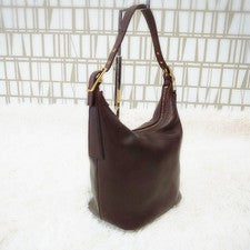 COACH One-Shoulder Bag, Old Coach, Dark Brown Leather #QYJ3BY
