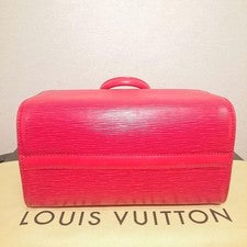 LOUIS VUITTON Epi Mini Boston Handbag Red #QYEEE2